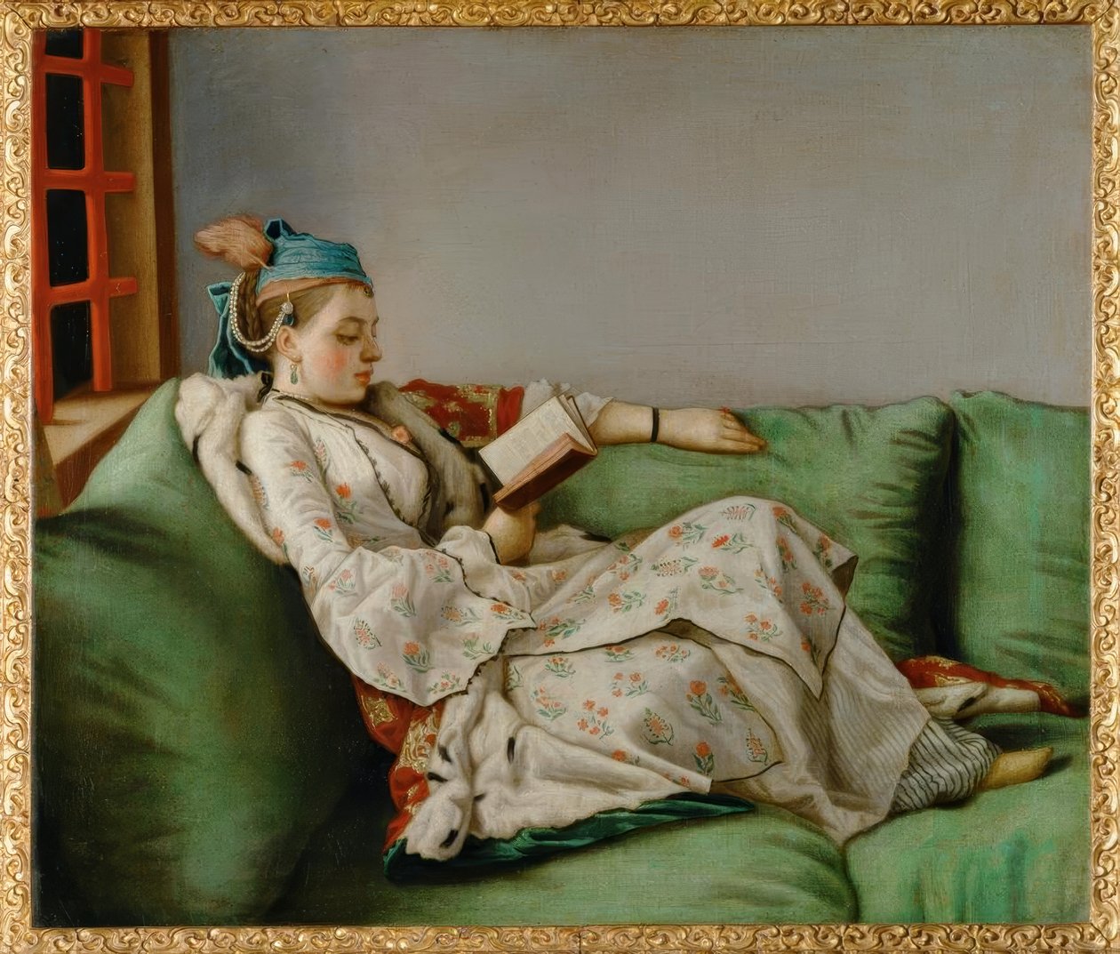 Portret Marie Adélaïde z Francji autorstwa Jean Étienne Liotard