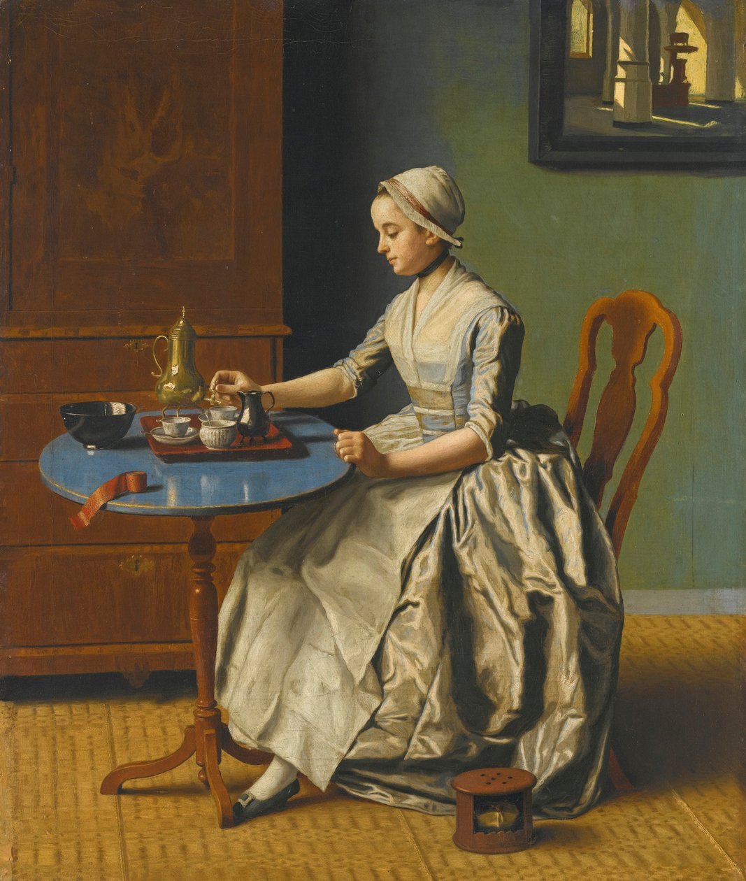 Holenderska dziewczyna przy śniadaniu autorstwa Jean Étienne Liotard