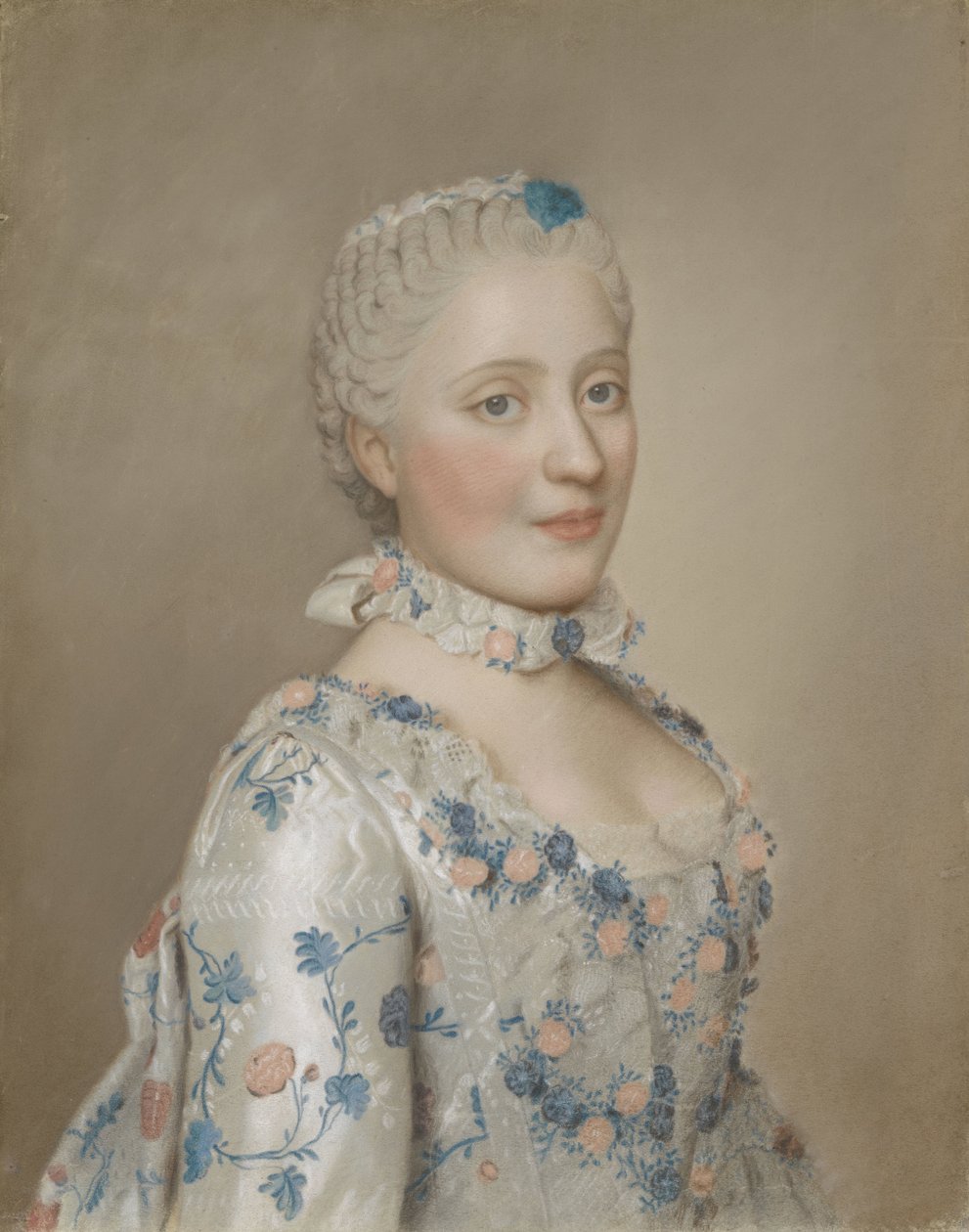 Maria Józefa z Saksonii, Dauphine z Francji Portret Marie Josèphe z Saksonii (1731-67), Dauphine z Francji autorstwa Jean Étienne Liotard