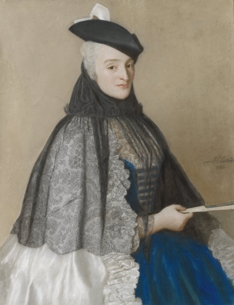 Portret Katarzyny Bégon Portret Katarzyny Bégon, żony Josepha Bouëra autorstwa Jean Étienne Liotard