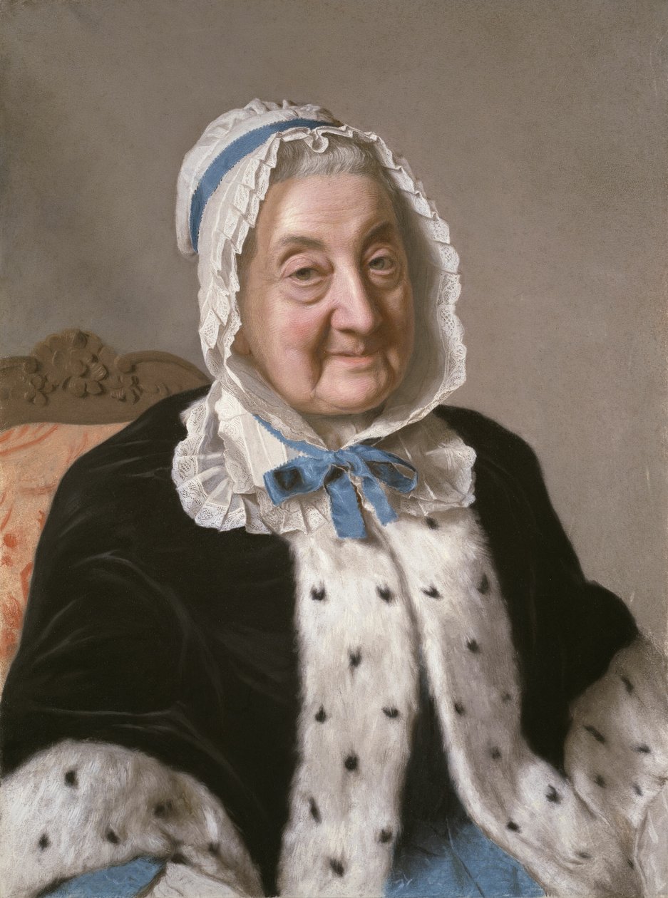 Portret Marthe Marie Tronchin autorstwa Jean Étienne Liotard