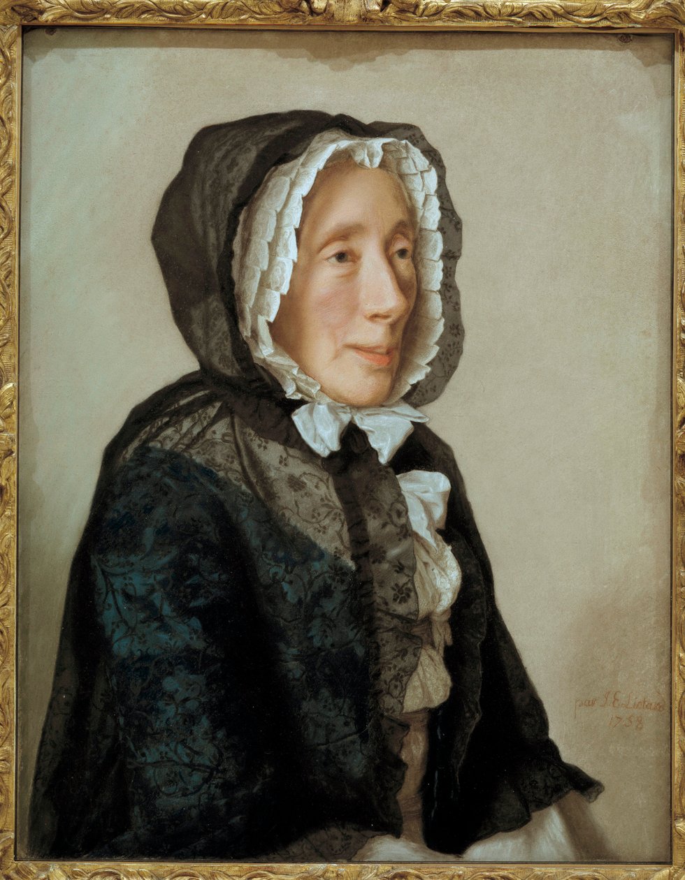 Portret pani Tronchin. Obraz Jeana Etienne Liotarda (1702-1789) Ec. Podążać. autorstwa Jean Étienne Liotard