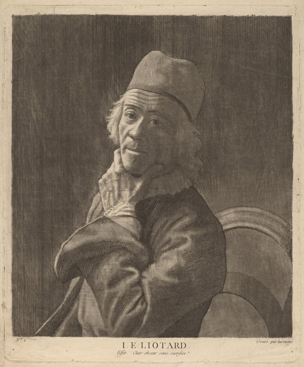 Autoportret autorstwa Jean Étienne Liotard