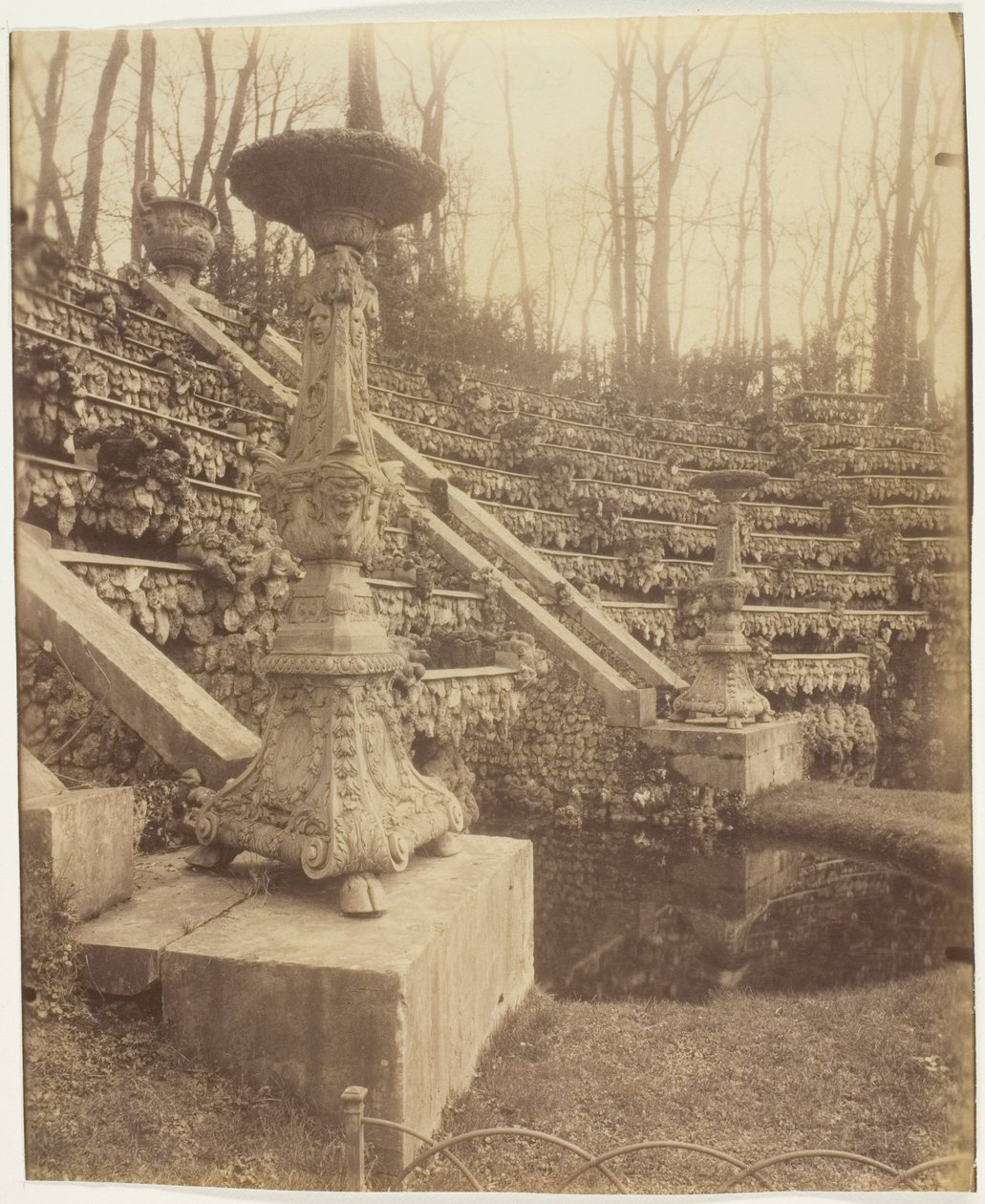Wersal, Le Parc autorstwa Jean Eugène Auguste Atget