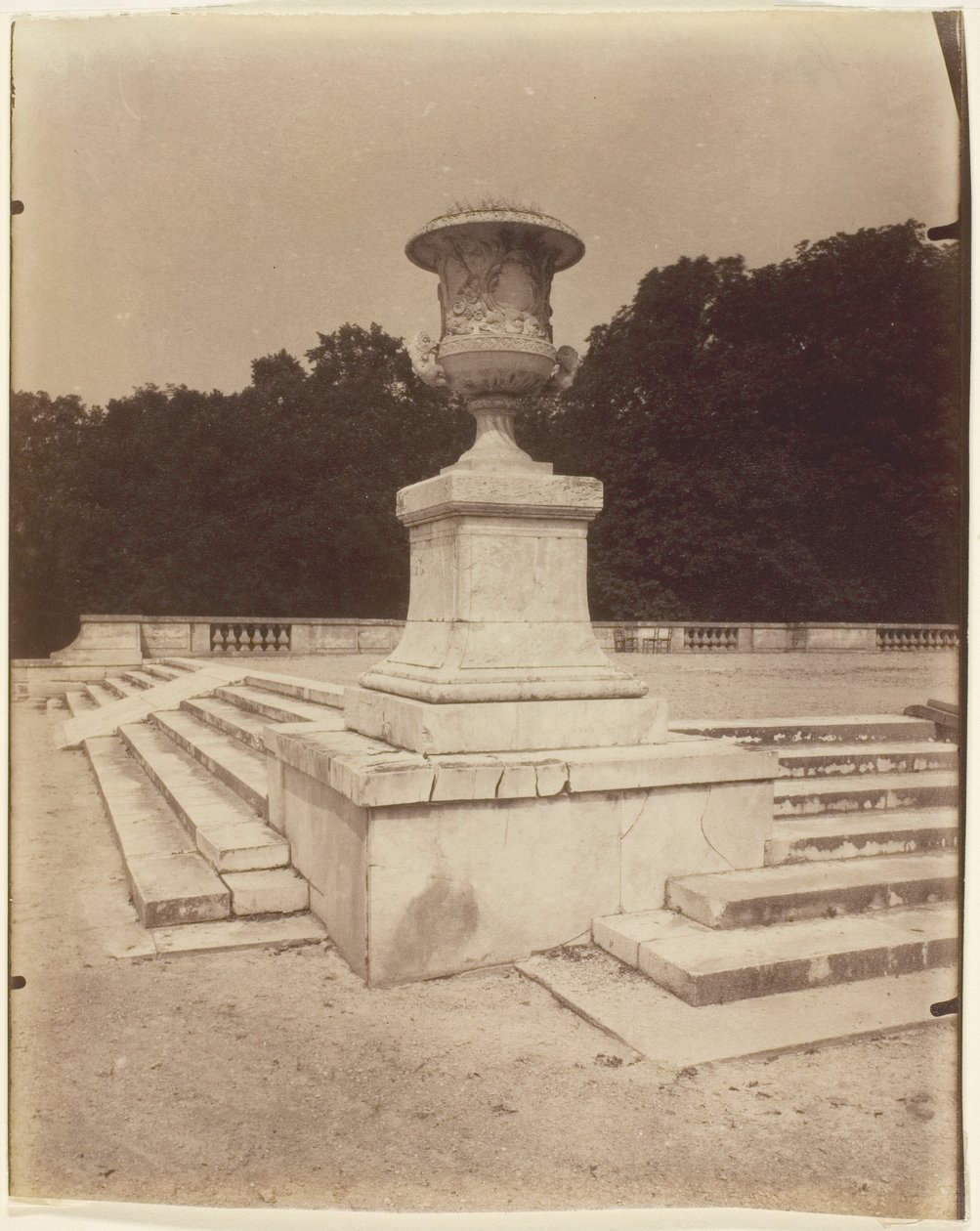Wersal, Le Parc autorstwa Jean Eugène Auguste Atget