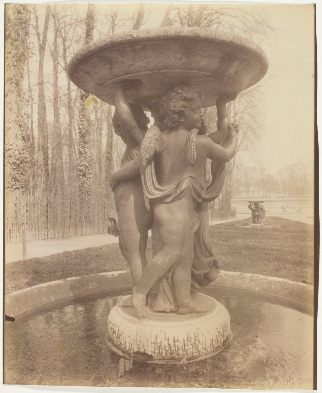 Wersal, Le Parc autorstwa Jean Eugène Auguste Atget