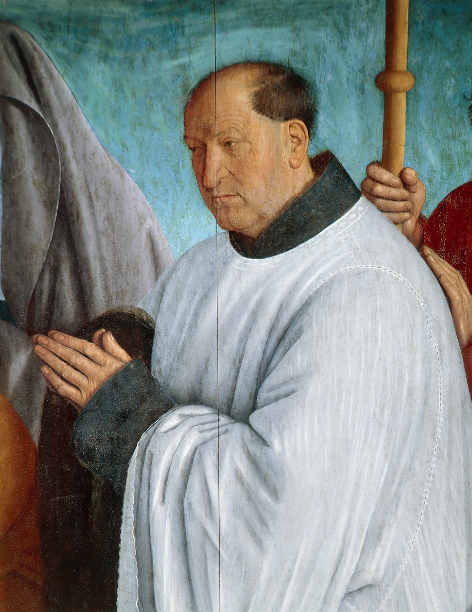 Francja, Nouans-les-Fontaines, kościół św. Marcina, Pieta autorstwa Jean Fouquet