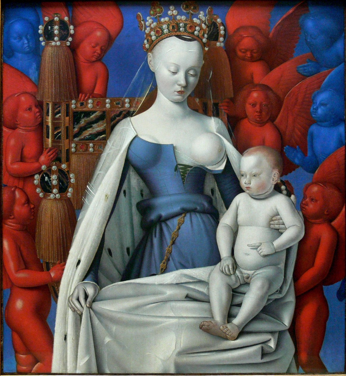Indiańskie obozowisko (Midwest Museum of American Art) autorstwa Jean Fouquet