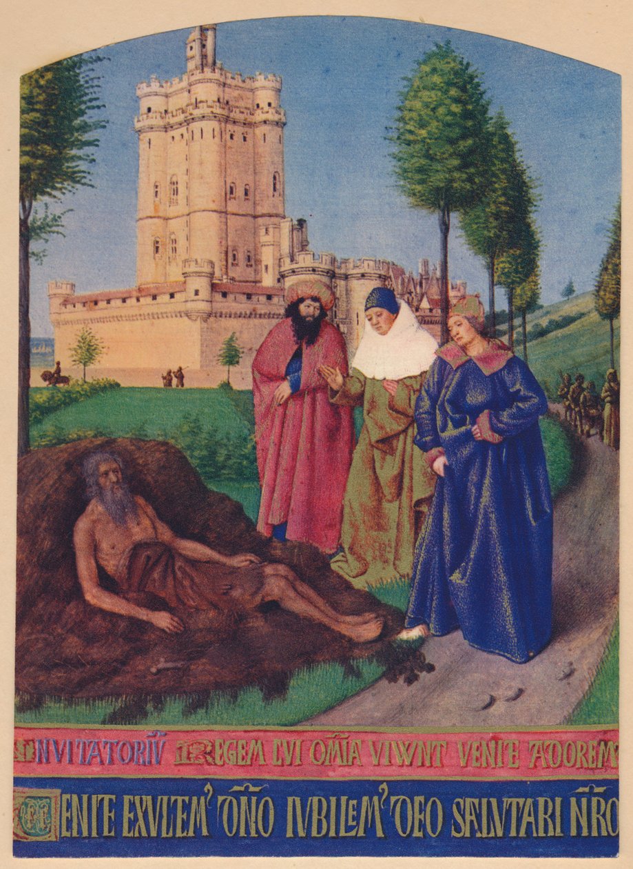 Praca, ok. 1455, 1939 autorstwa Jean Fouquet