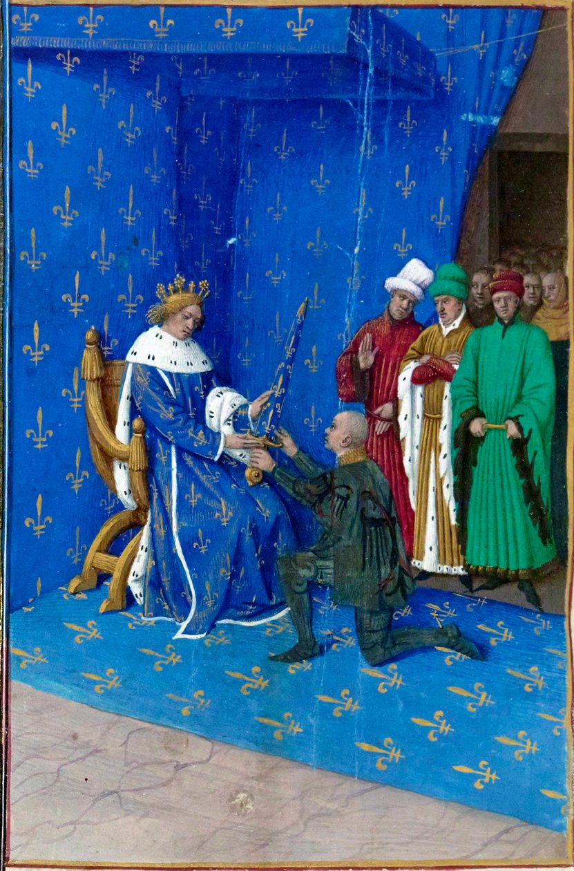 Karel5 Guesclin Fouquet autorstwa Jean Fouquet
