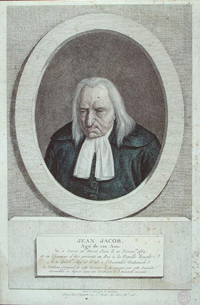 Jean Jacob, lat 120 autorstwa Jean Francois (after) Garneray