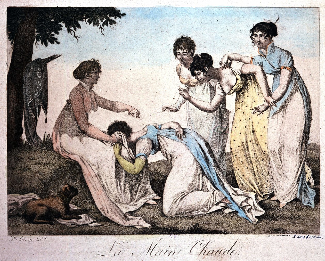 Girls Game: Hot Hand Bosio v. 1820 autorstwa Jean Francois Bosio