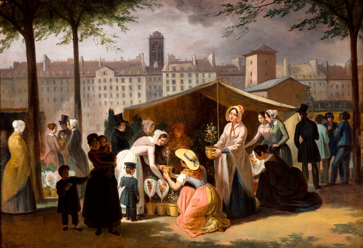 Kwiaciarnia autorstwa Jean Francois Demay