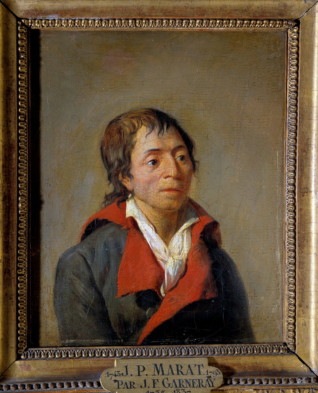Portret Jean-Paula Marata (1743-1793), lekarza, założyciela L