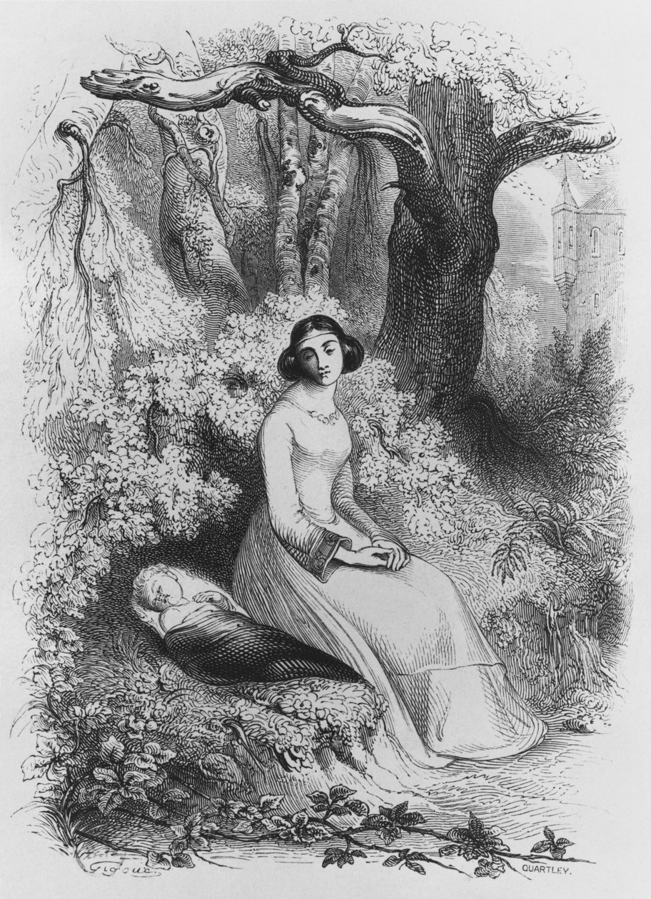 Heloise i Astrolabius, ilustracja z „Lettres d