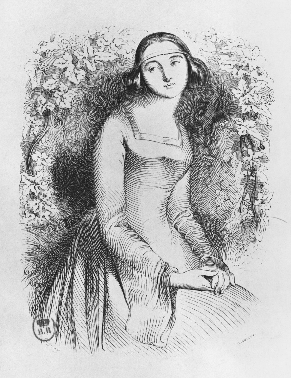 Heloise, ilustracja z „Lettres d