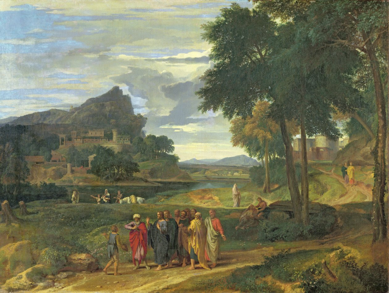 Szlachcic z Kafarnaum, ok. 1670 (olej na płótnie) autorstwa Jean Francois I Millet