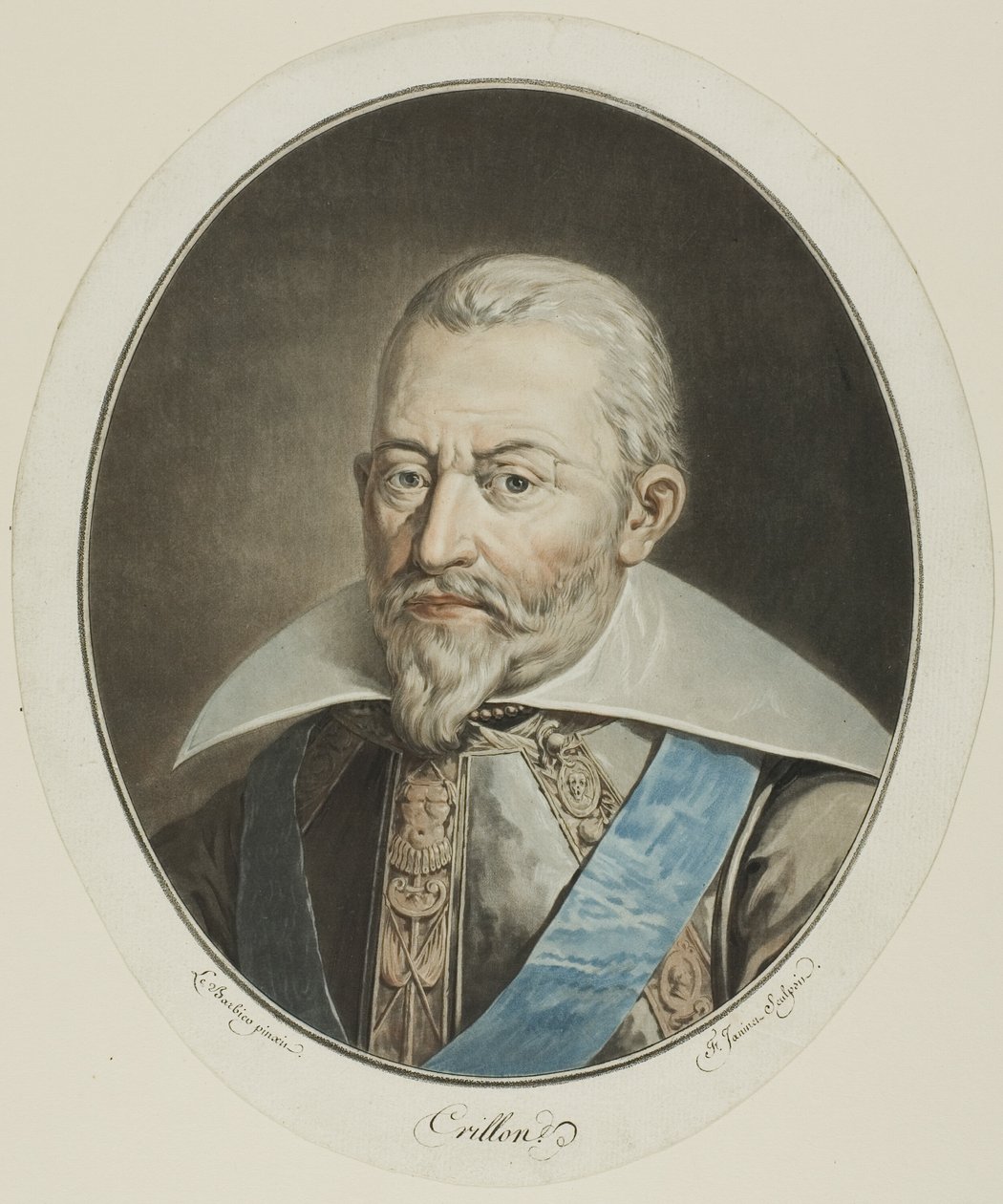 Crillon autorstwa Jean Francois Janinet