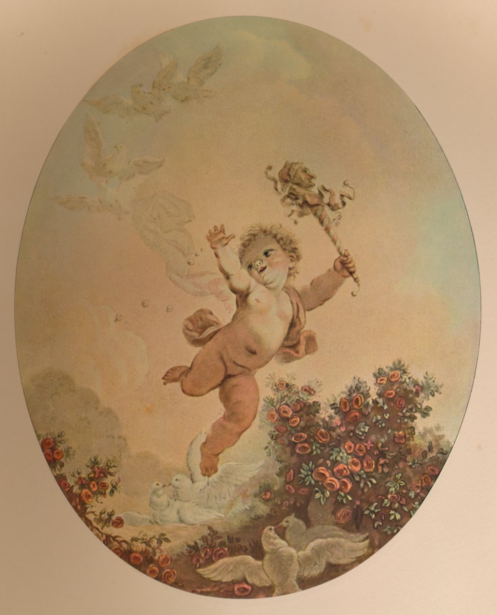 La Folie, Radość, c1775, 1913 autorstwa Jean Francois Janinet