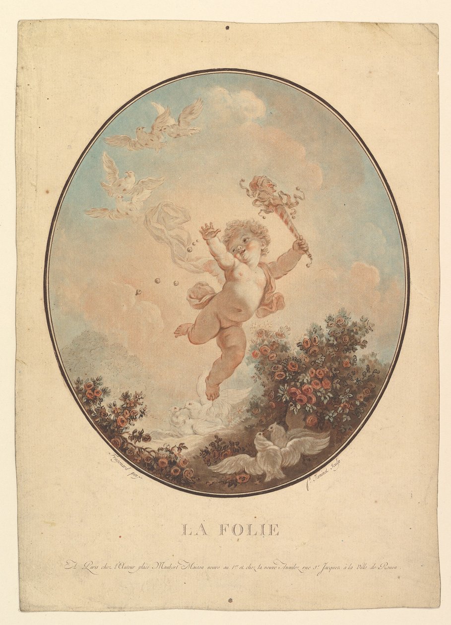La Folie.n.d. autorstwa Jean Francois Janinet