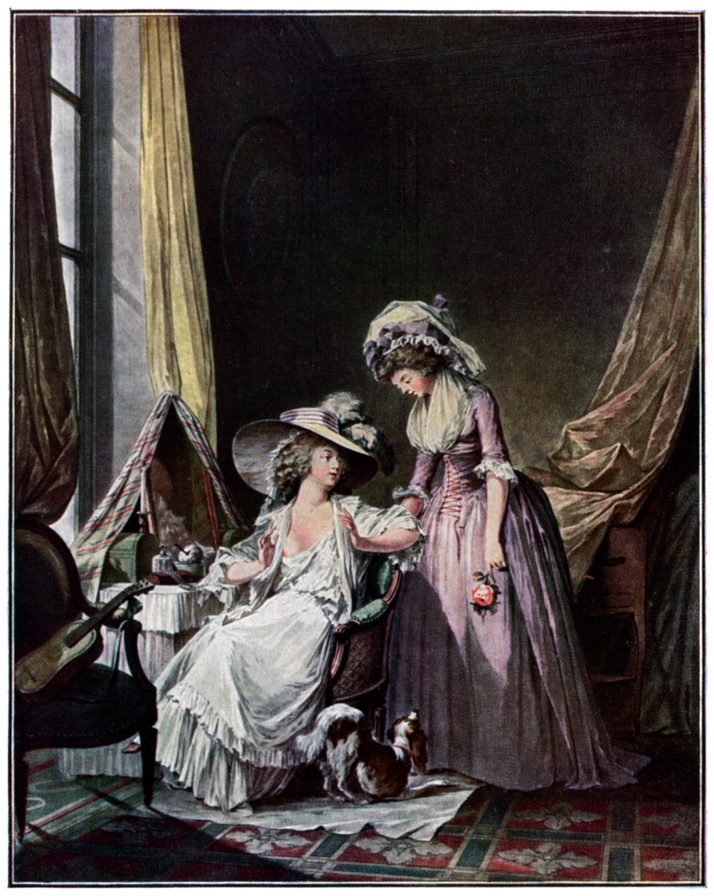 Trudne pranie, 1786 1931. autorstwa Jean Francois Janinet