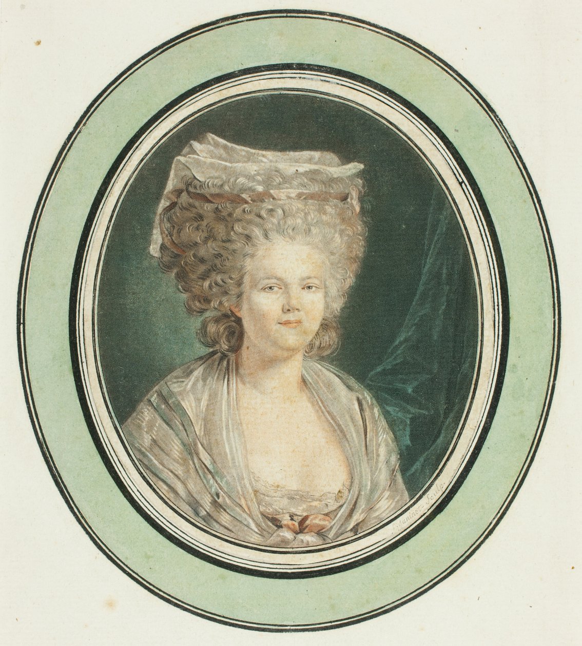 Mademoiselle Bertin autorstwa Jean Francois Janinet