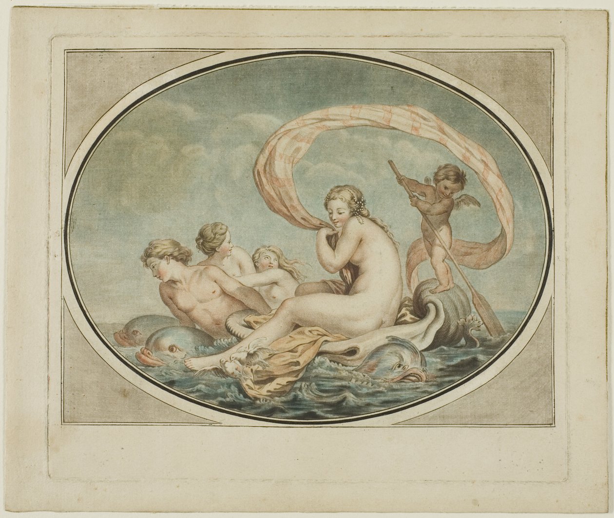 Rydwan Galatei autorstwa Jean Francois Janinet
