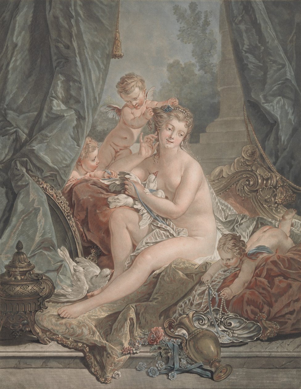 Toaleta Wenus, 1783. autorstwa Jean Francois Janinet