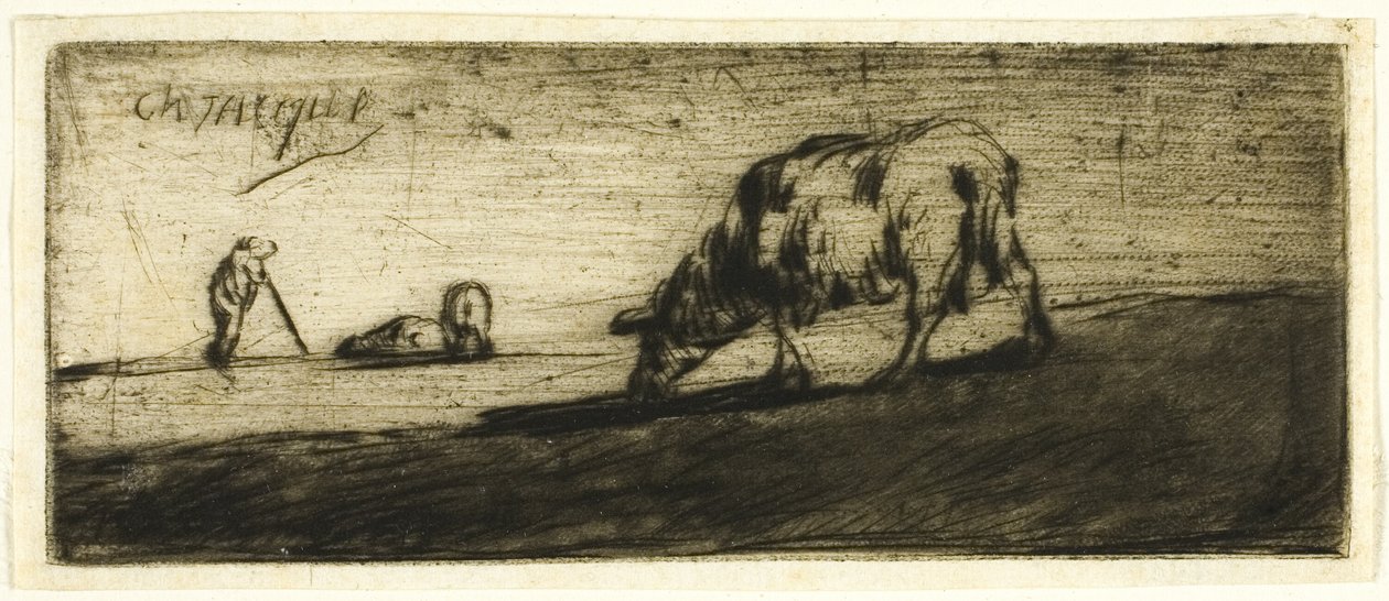 Wypas owiec autorstwa Jean Francois Millet