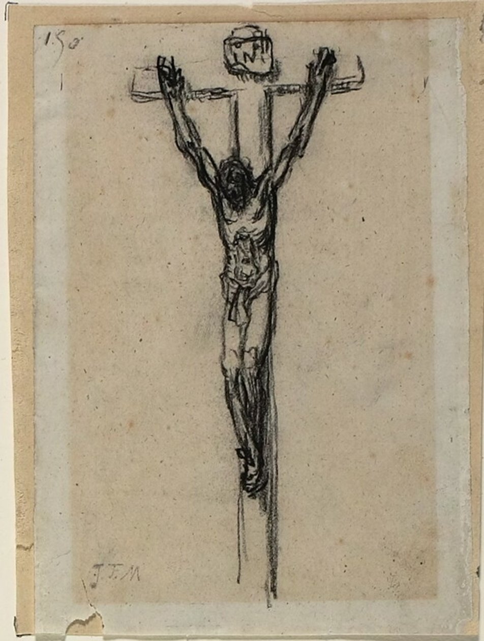 Ukrzyżowanie autorstwa Jean Francois Millet
