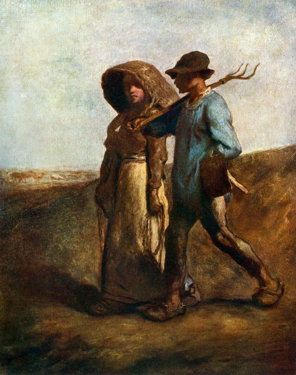 Idę do pracy, ok. 1850-1851, 1912. autorstwa Jean Francois Millet