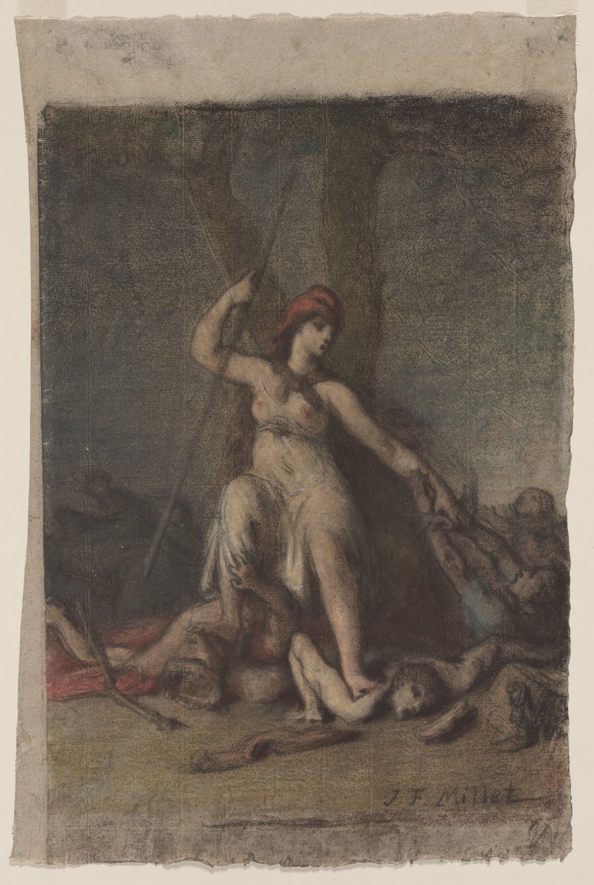 Wolność autorstwa Jean Francois Millet