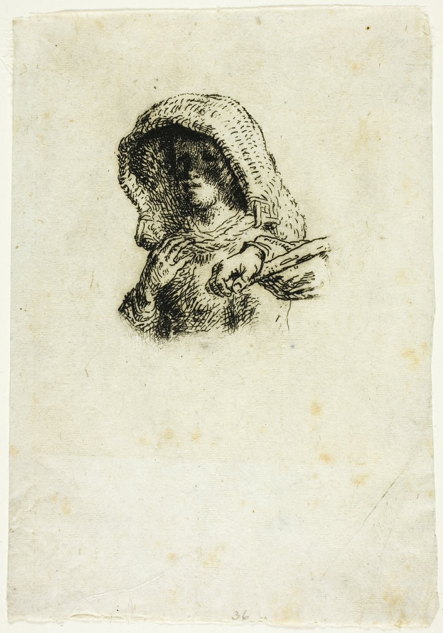 Chłopi idą do pracy autorstwa Jean Francois Millet