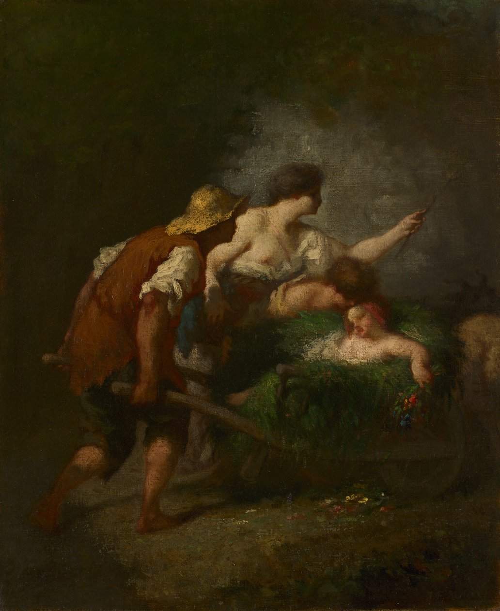 Powrót z pól autorstwa Jean Francois Millet