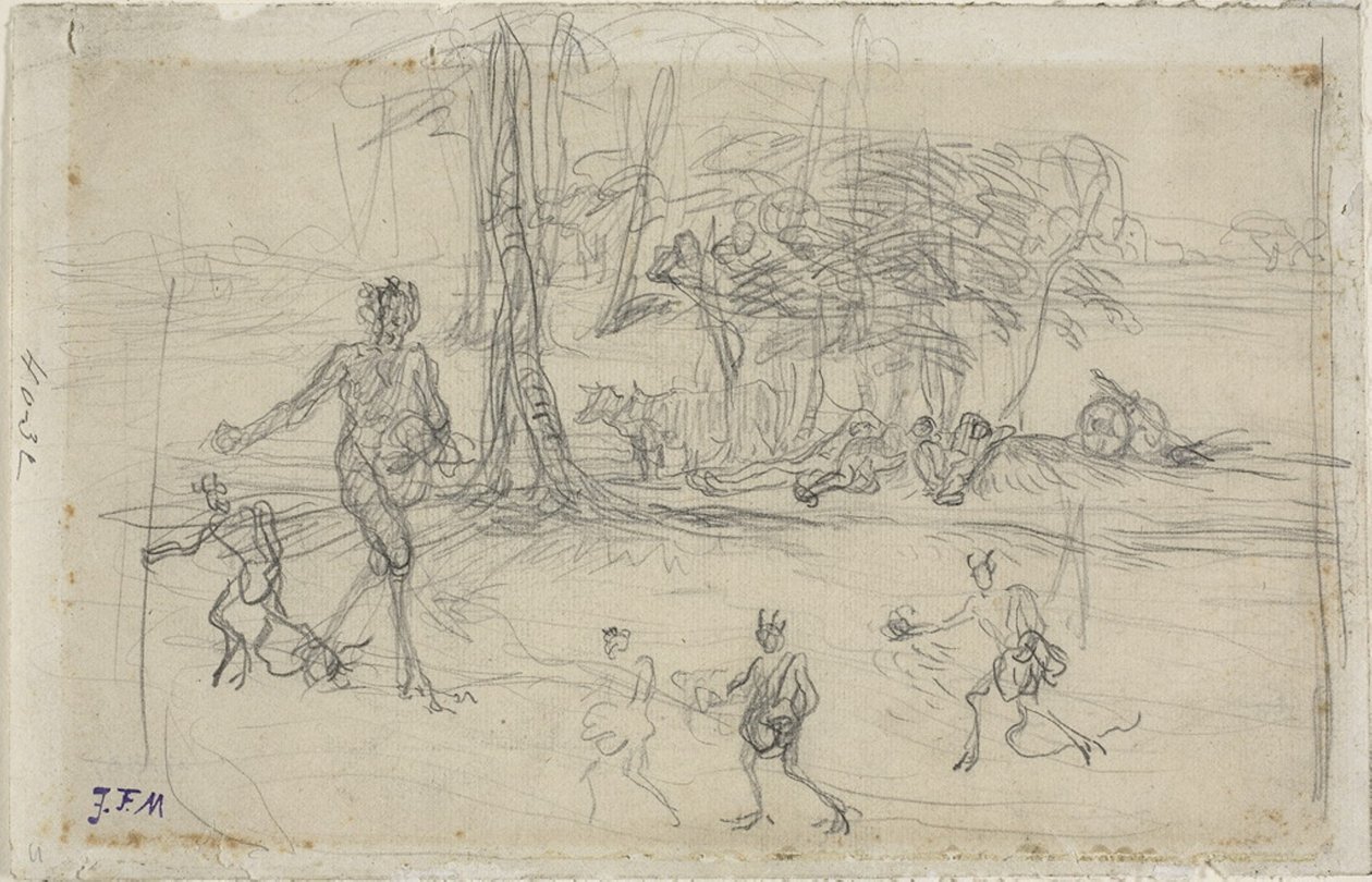 Diabelski zasiew autorstwa Jean Francois Millet