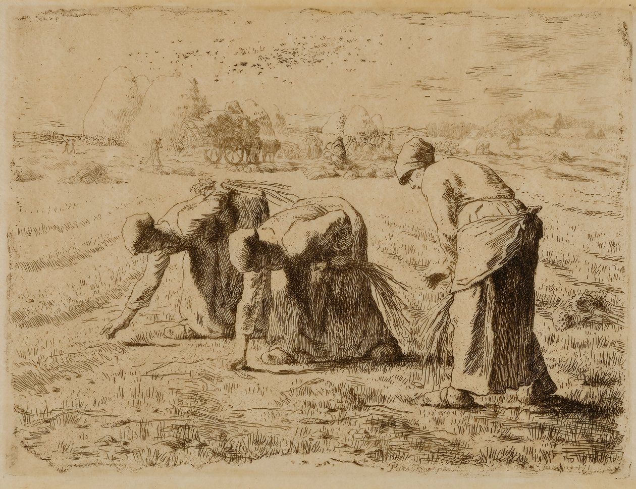 The Gleaners autorstwa Jean Francois Millet