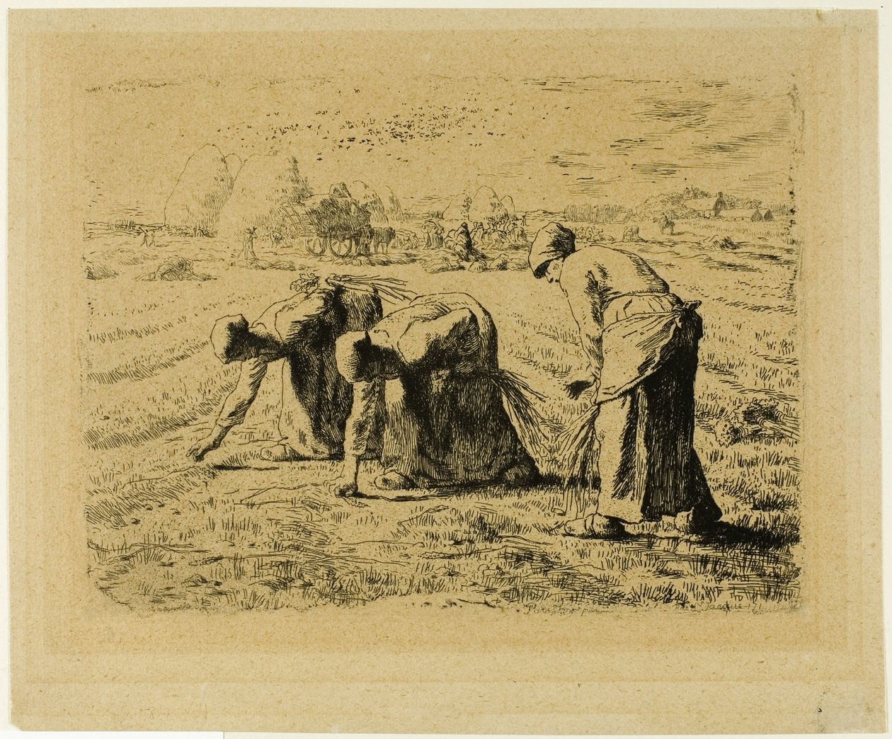 The Gleaners autorstwa Jean Francois Millet