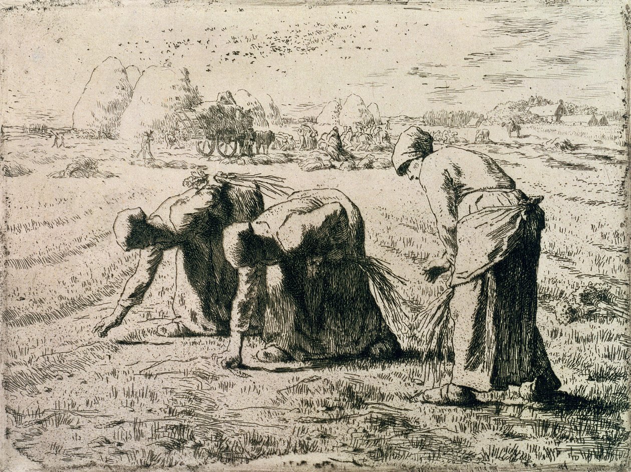 Zieleni, 1855 autorstwa Jean Francois Millet