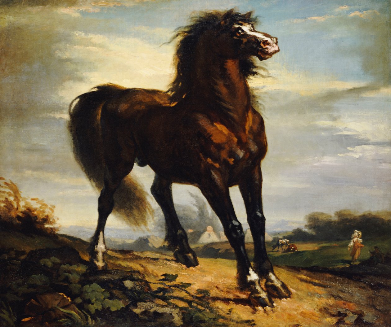 Koń autorstwa Jean Francois Millet