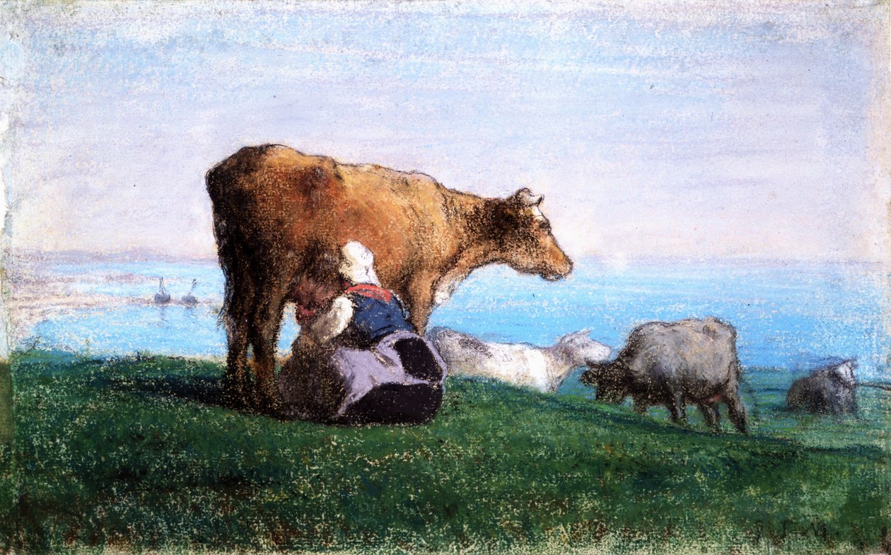 Dojarka autorstwa Jean Francois Millet