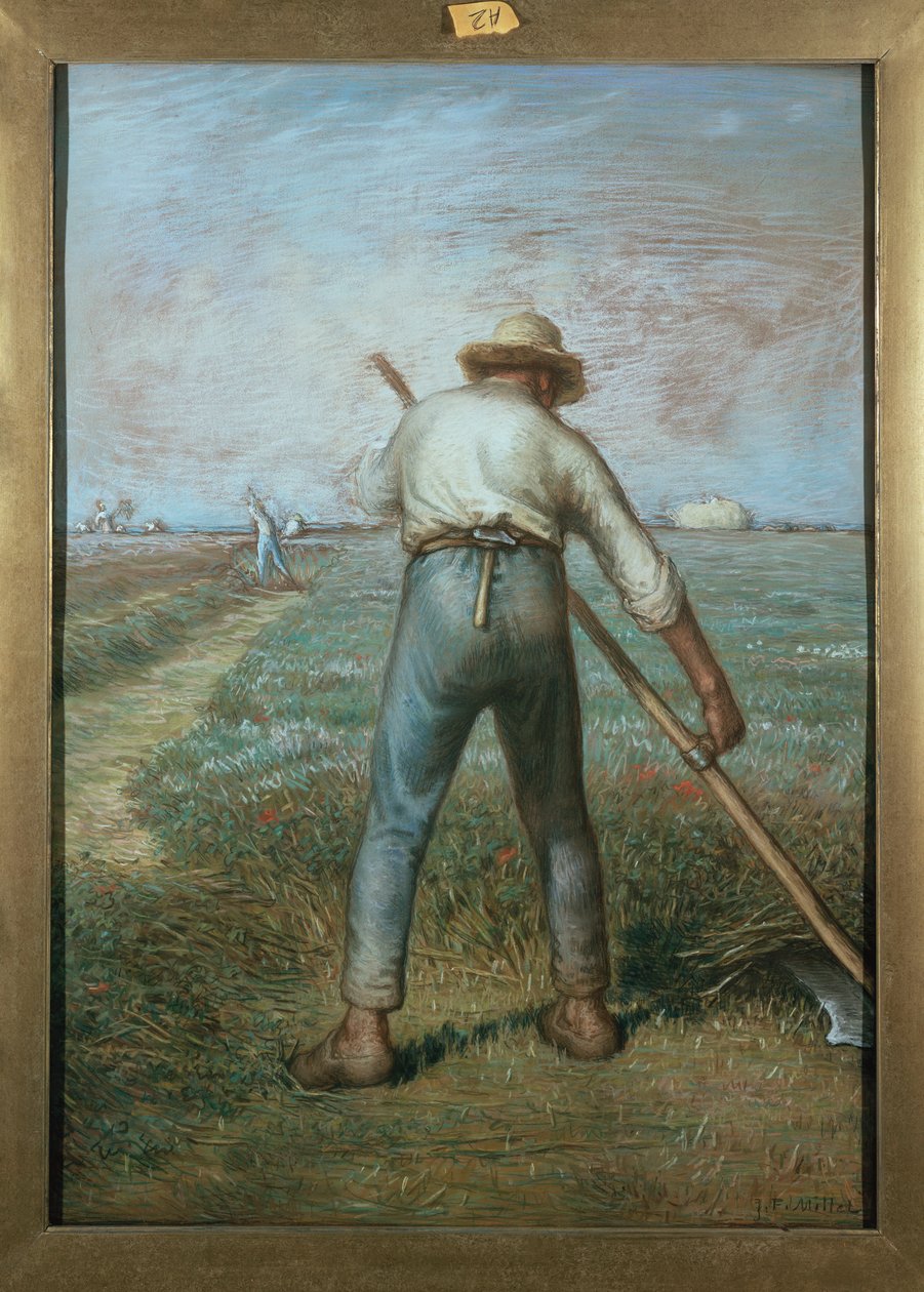 Żniwiarz, ok. 1866-68 autorstwa Jean Francois Millet