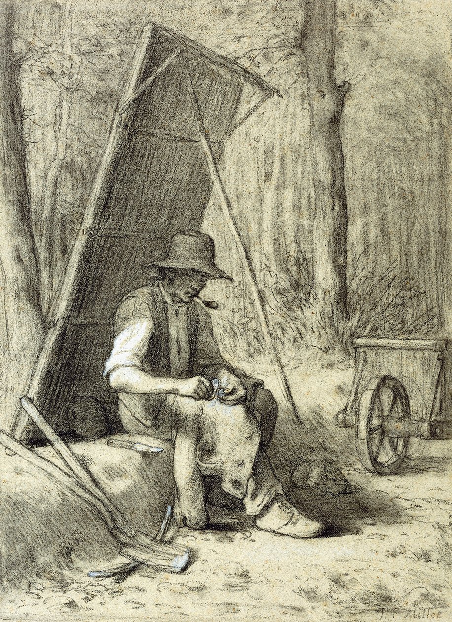 Drogowiec, autorstwa Jean Francois Millet