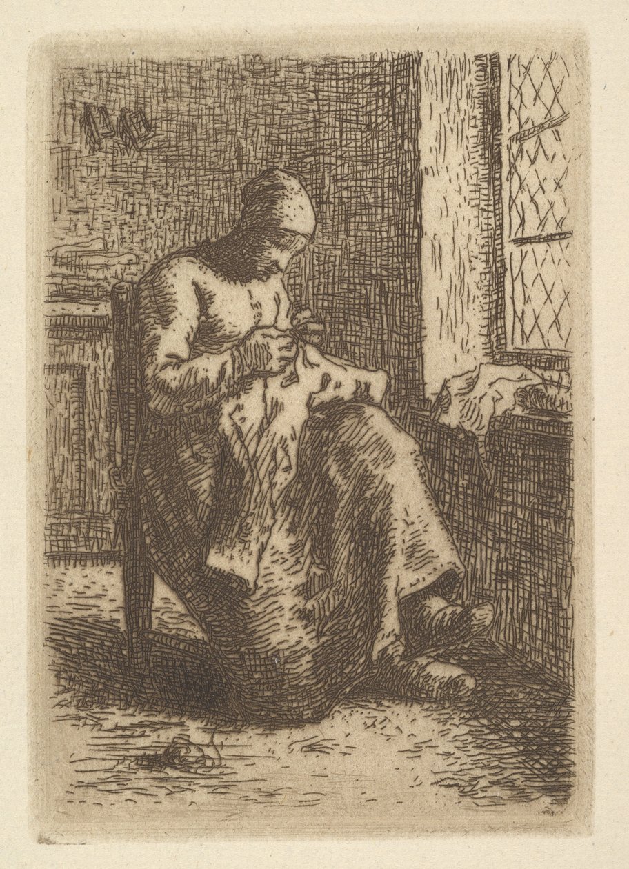 Kanał, 1855. autorstwa Jean Francois Millet
