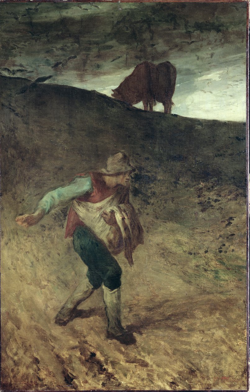 Siewca autorstwa Jean Francois Millet