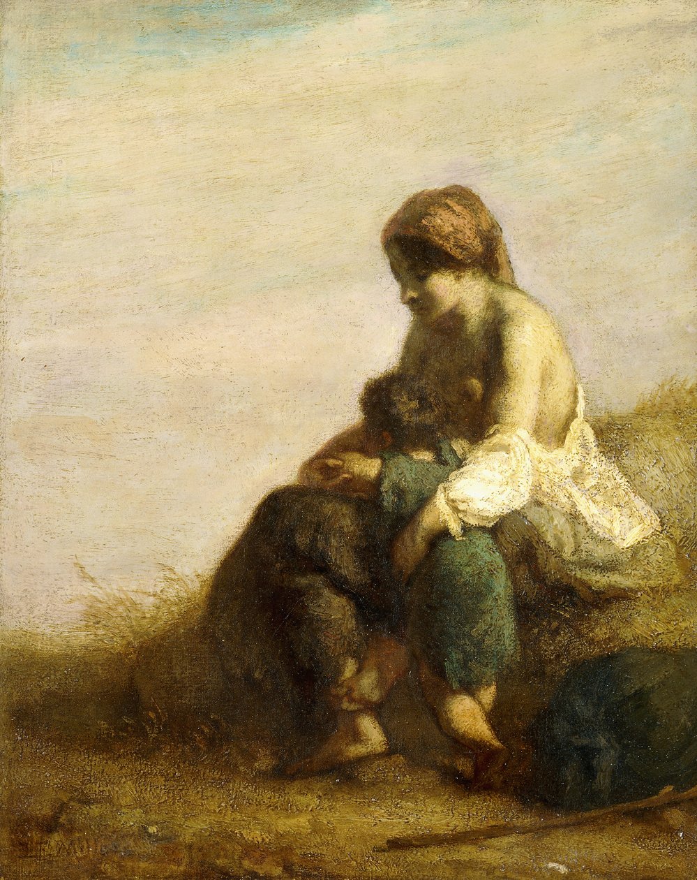 Wędrowcy, autorstwa Jean Francois Millet