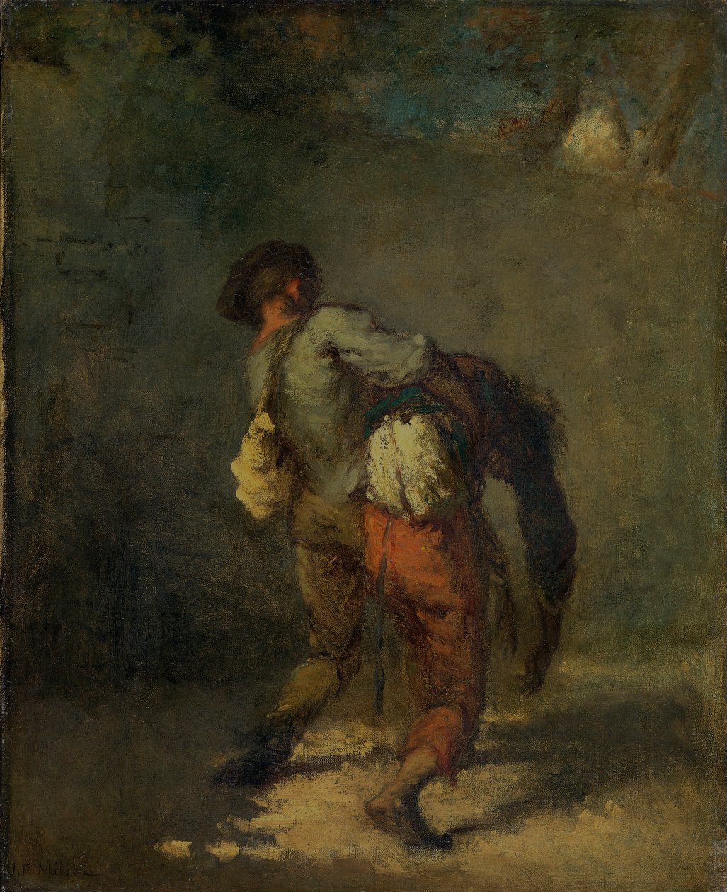 „Dobry samarytanin”, 1846 autorstwa Jean Francois Millet