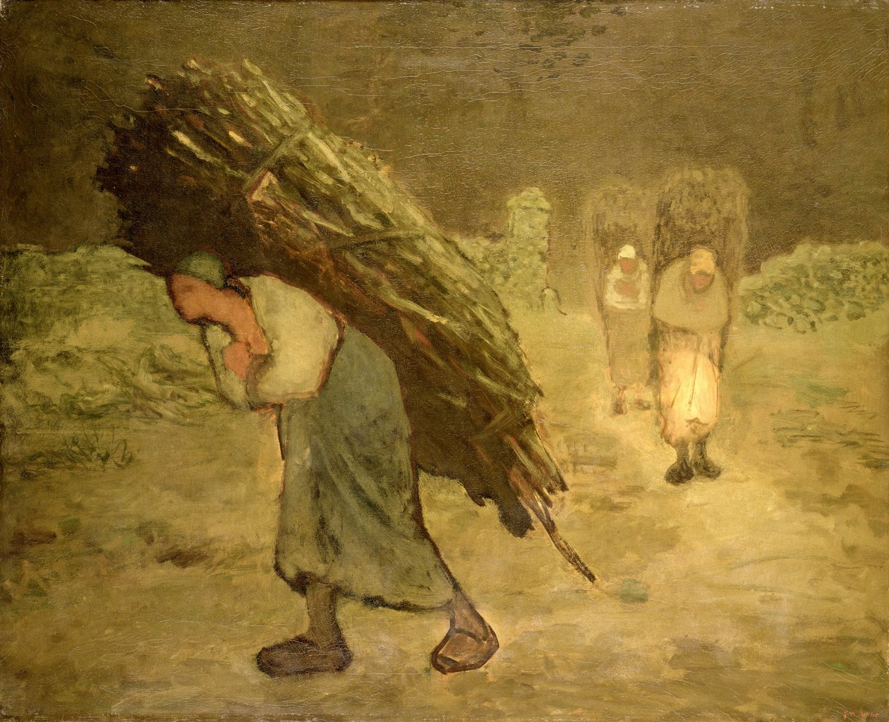 Zima: Zbieracze ciot autorstwa Jean Francois Millet