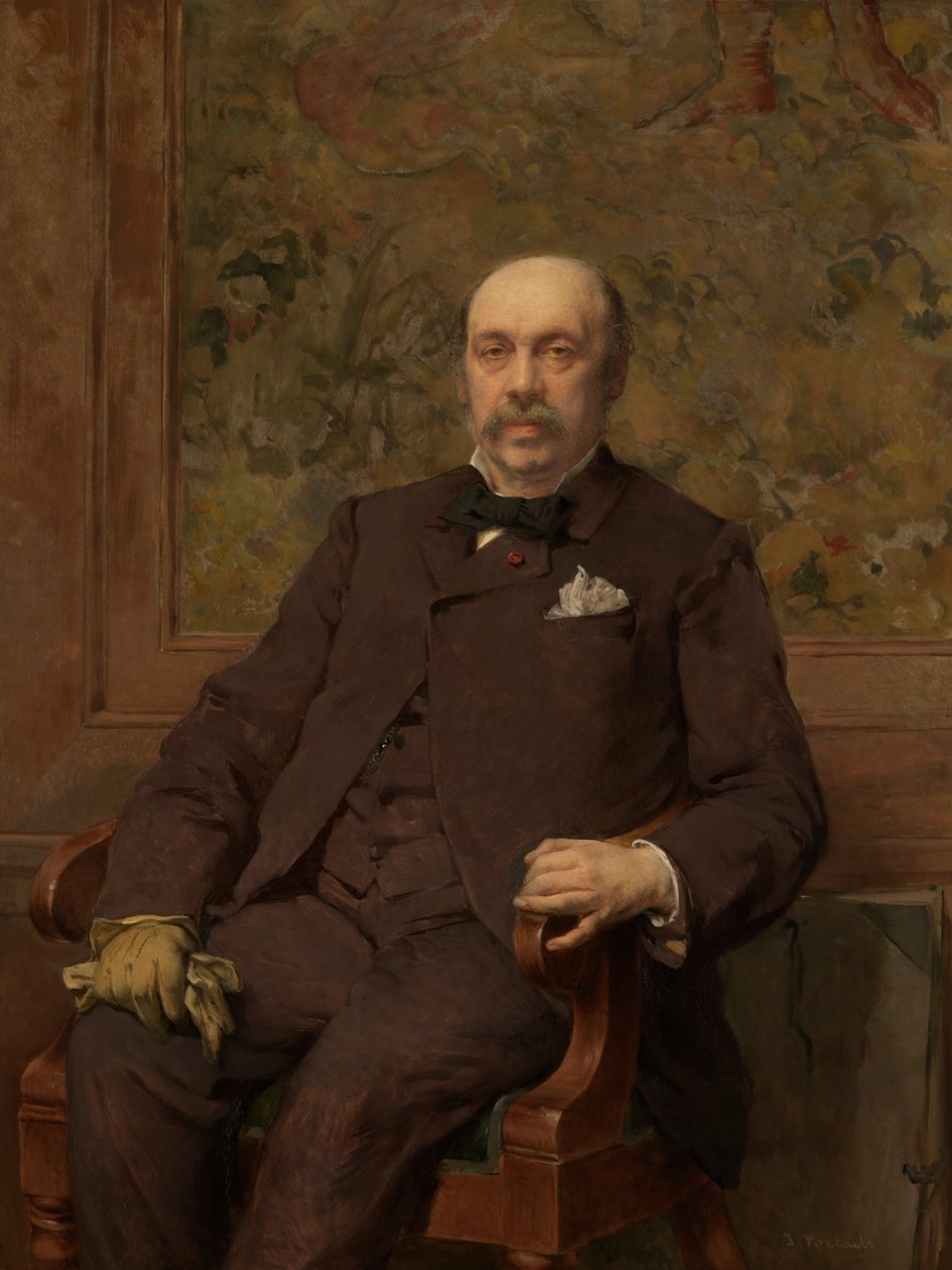 Autoportret (olej na płótnie) autorstwa Jean Francois Portaels
