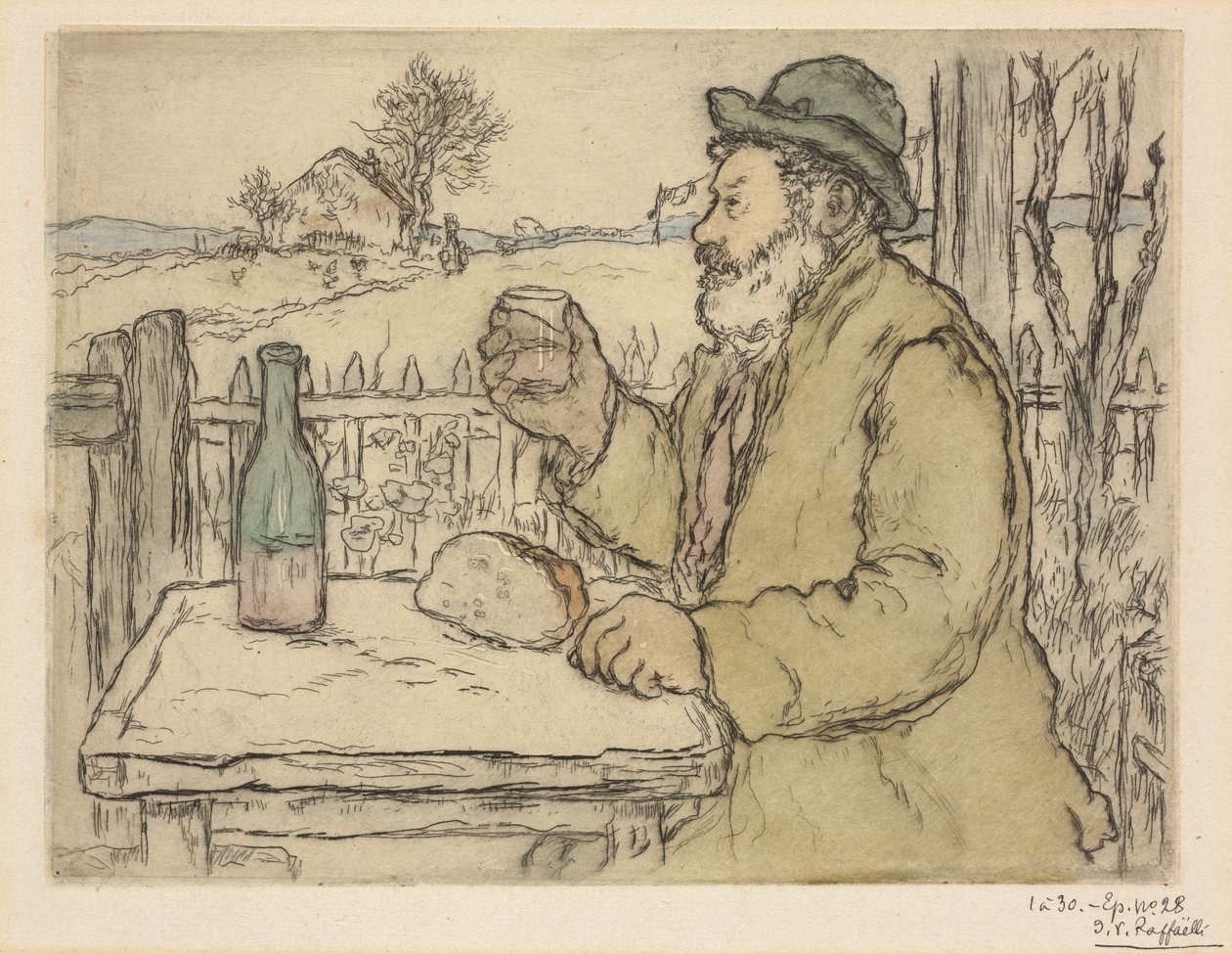 Twoje zdrowie autorstwa Jean Francois Raffaelli