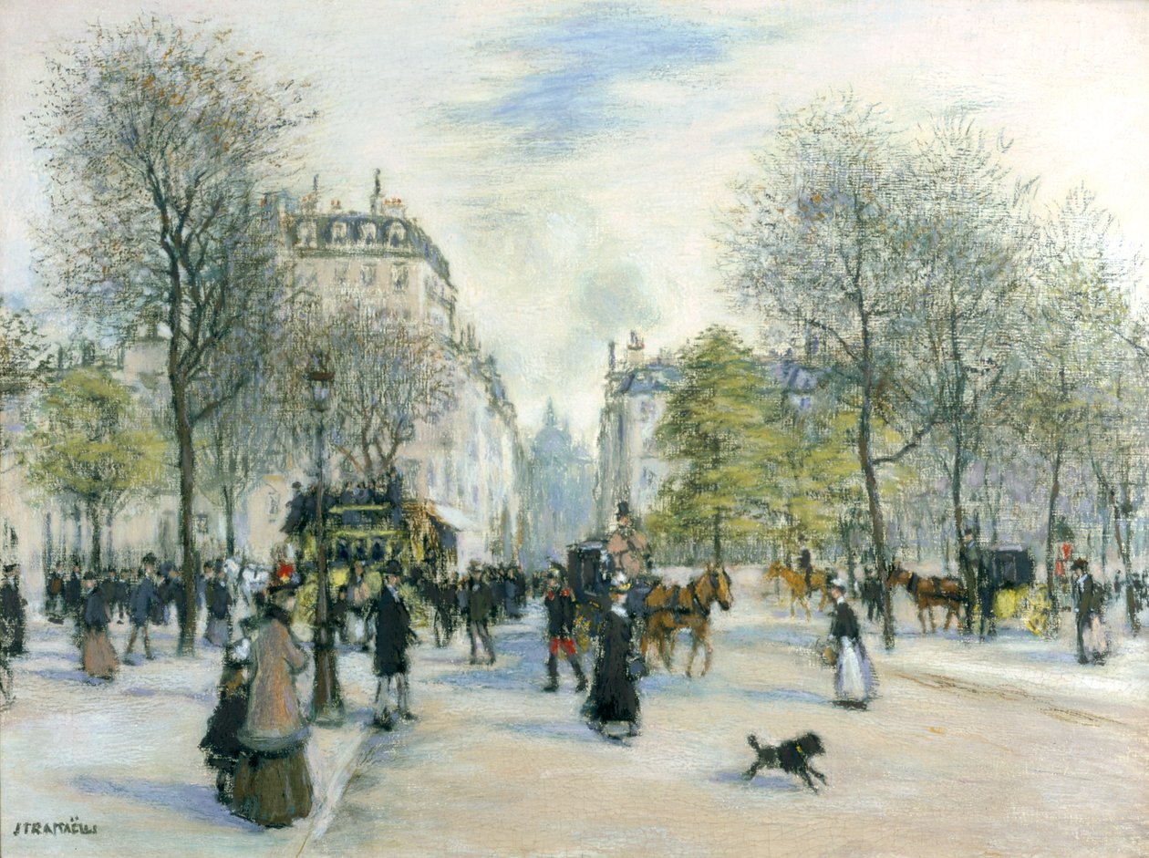 Paryż, 1900 autorstwa Jean Francois Raffaelli